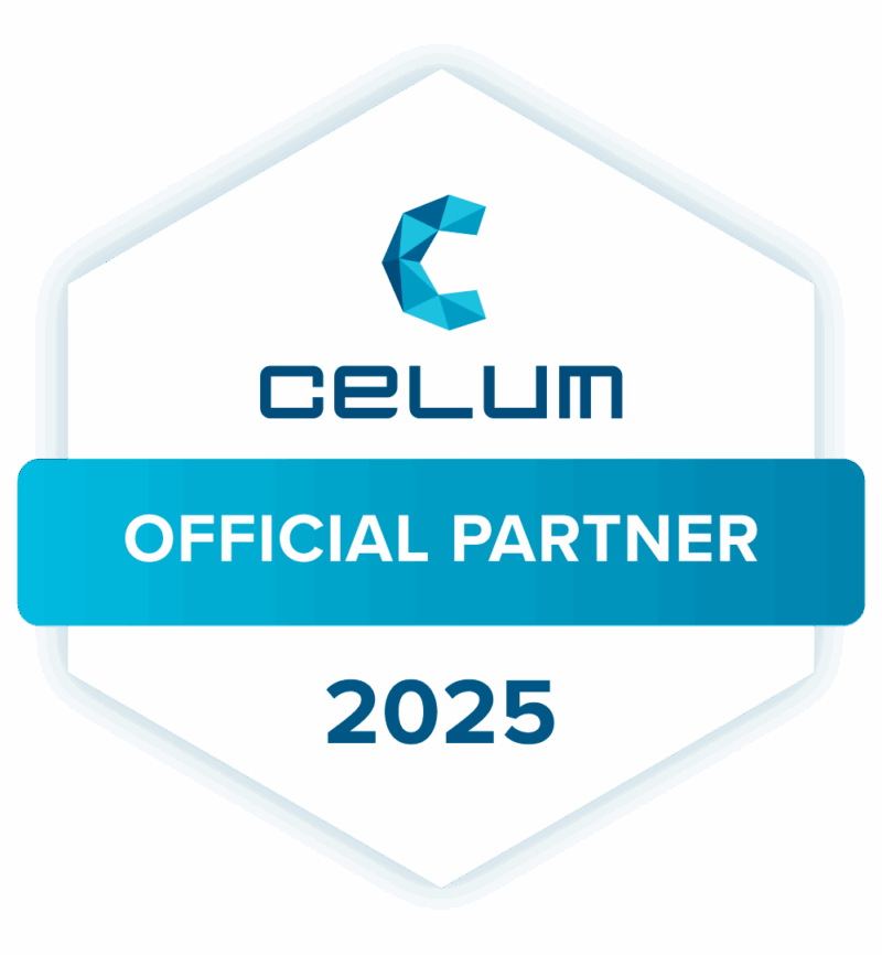 CELUM Badge – Official Partner 2025